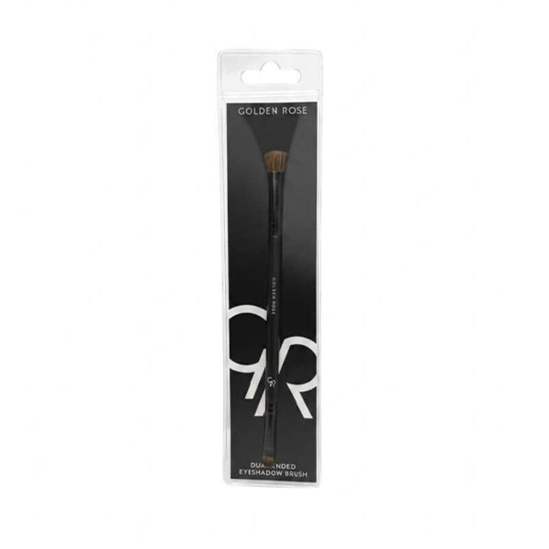 براش دوطرفه سایه چشم گلدن رز مدل DUAL-ENDED EYESHADOW BRUSH با عملکرد هم‌زمان فید و کانسیل