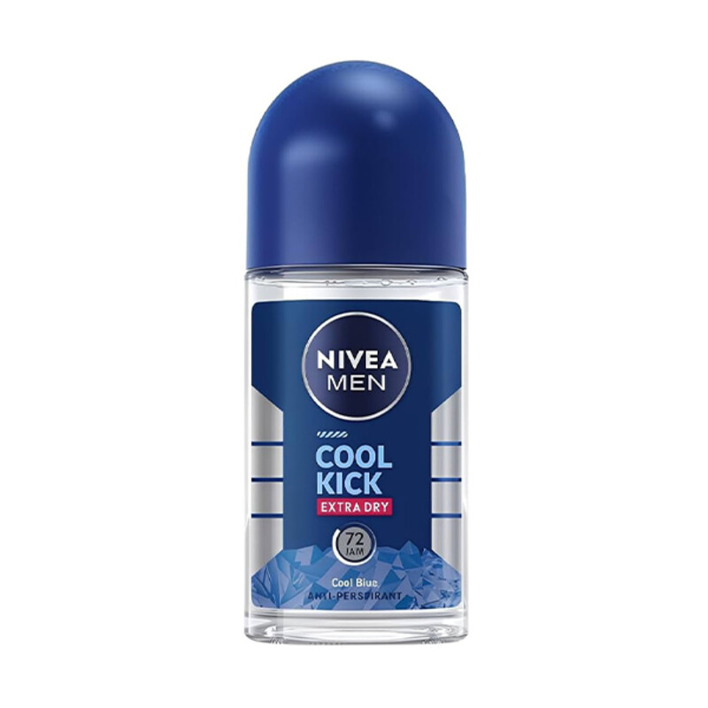 رول ضدتعریق مردانه نیوآ مدل COOL KICK با ویژگی خشک کنندگی زیر بغل و رایحه خنک با پایداری ۷۲ ساعته حجم ۵۰ میل