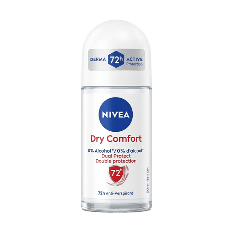 رول ضد تعریق زنانه نیوآ مدل Dry Comfort با ماندگاری ۷۲ ساعته حجم ۵۰ میلی لیتر