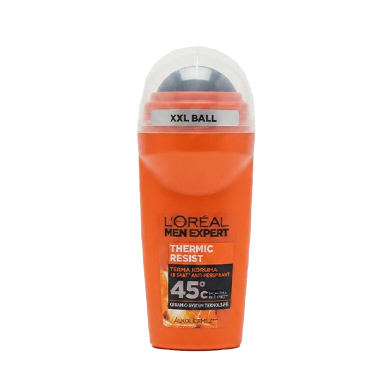 رول ضدتعریق آقایان لورآل مدل Men Expert Thermic Resist با محافظت در برابر حرارت تا 45 درجه حجم 50ml