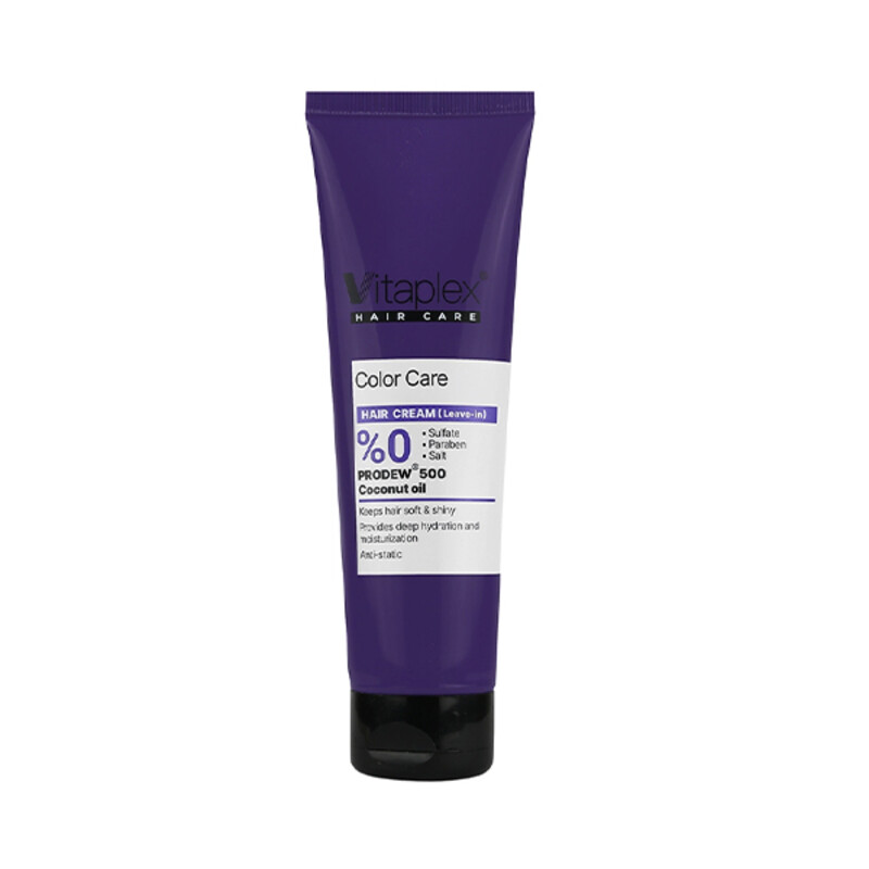 کرم ترمیم کننده مو ویتاپلکس مدل Color Care تثبیت کننده رنگ و احیا کننده مناسب موهای رنگ شده  حجم 150ml