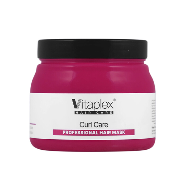 ماسک ترمیم کننده مو ویتاپلکس مدل Curl Care احیا کننده و الگو دهنده مناسب موهای فر  حجم 500ml