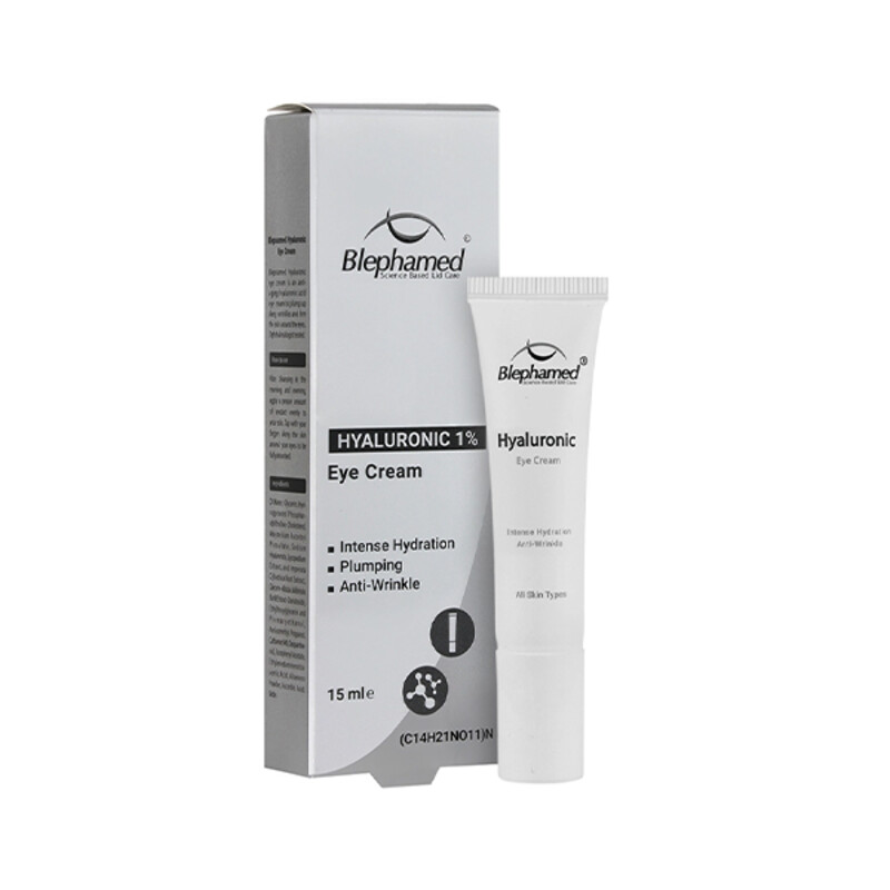 کرم دور چشم بلفامد آبرسان و ضد چروک مناسب انواع پوست حاوی هیالورونیک اسید حجم 15ml