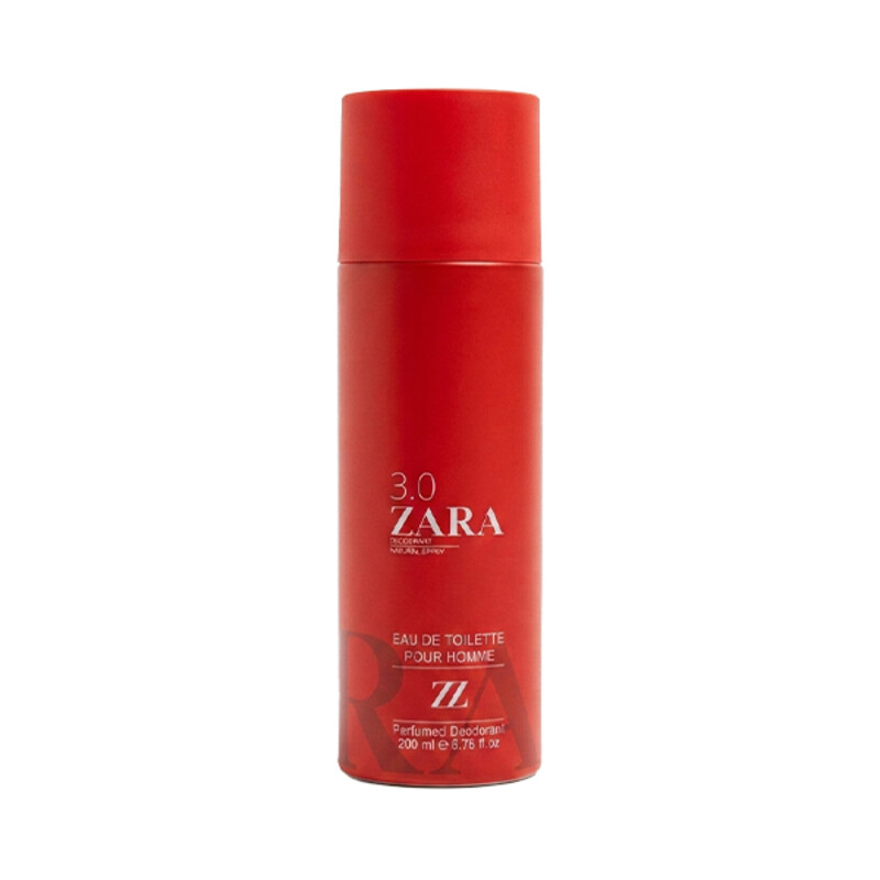 اسپری خوشبو کننده بدن زنانه زارا مدل 3.0 با رایحه خنک و شیرین حجم 200ml