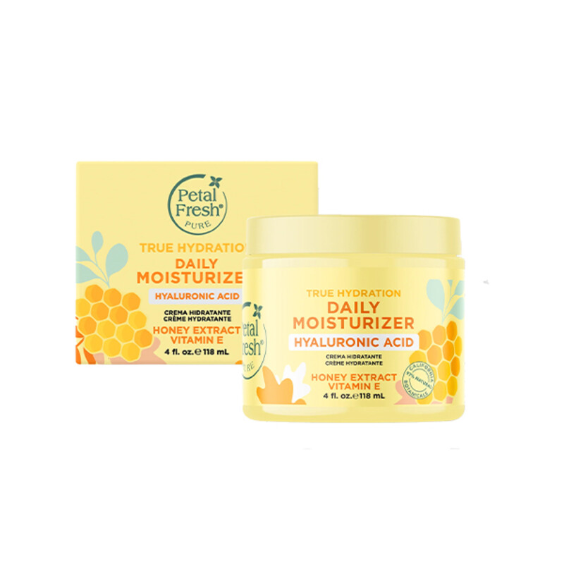 کرم مرطوب کننده روزانه آبرسان پتال فرش مدل True Hydration مناسب پوست های خشک و کم آب حجم 118ml