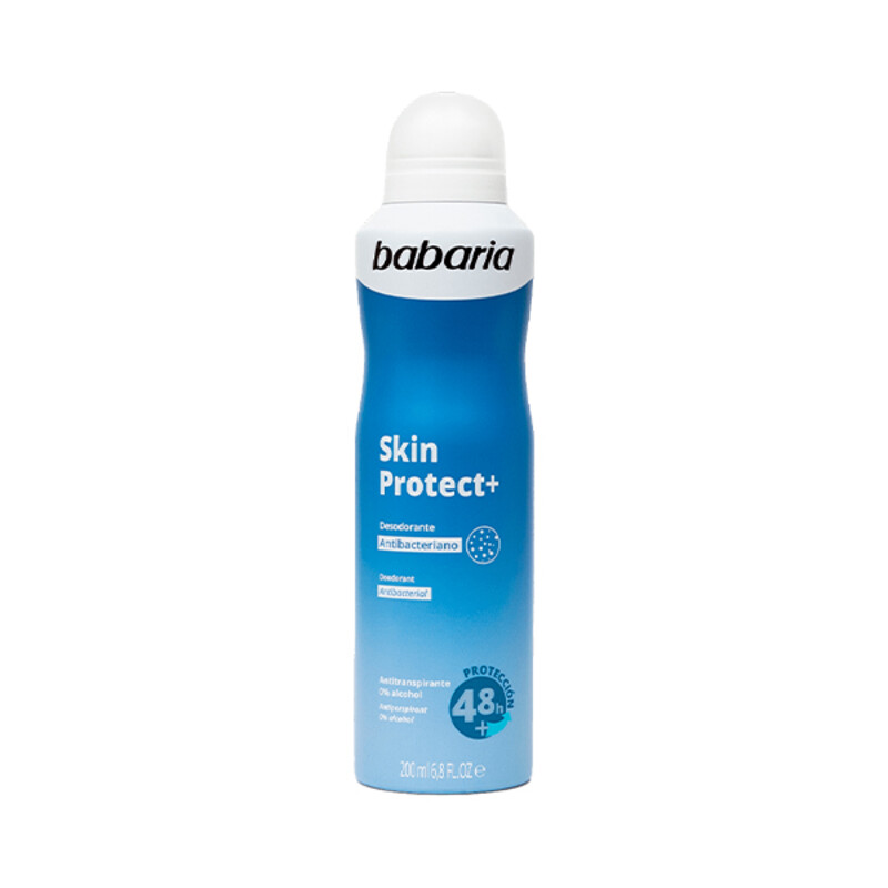 اسپری ضد تعریق یونیسکس  باباریا مدل Skin Protect 48H با ماندگاری 48 ساعته حجم 200ml