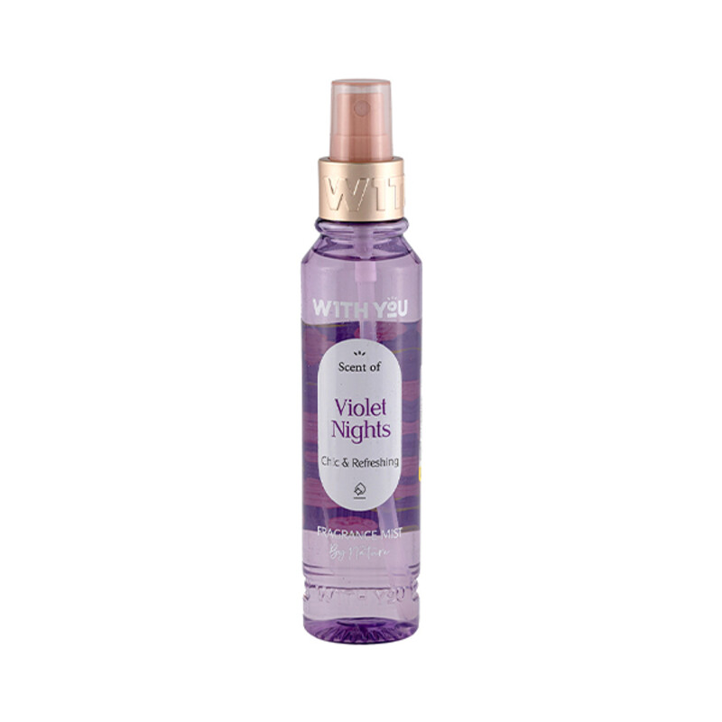 اسپری خوشبوکننده بدن ویت یو مدل Violet Nights با رایحه گرم و شیرین حجم 150ml