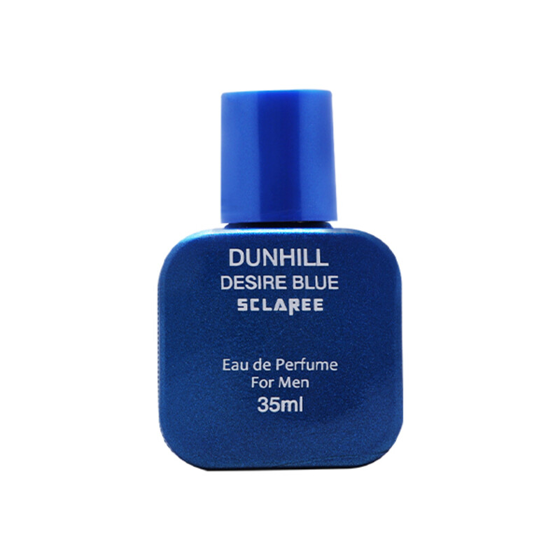 عطر جیبی مردانه اسکلاره مدل Dunhill Desire Blue با رایحه خنک، ملایم و مرکباتی اقیانوسی حجم 35ml