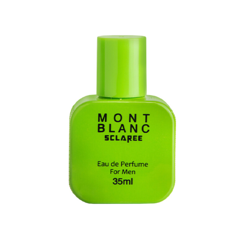 عطر جیبی مردانه اسکلاره مدل Mont Blanc با رایحه خنک، ملایم، معطر و چوبی میوه‌ای حجم 35ml