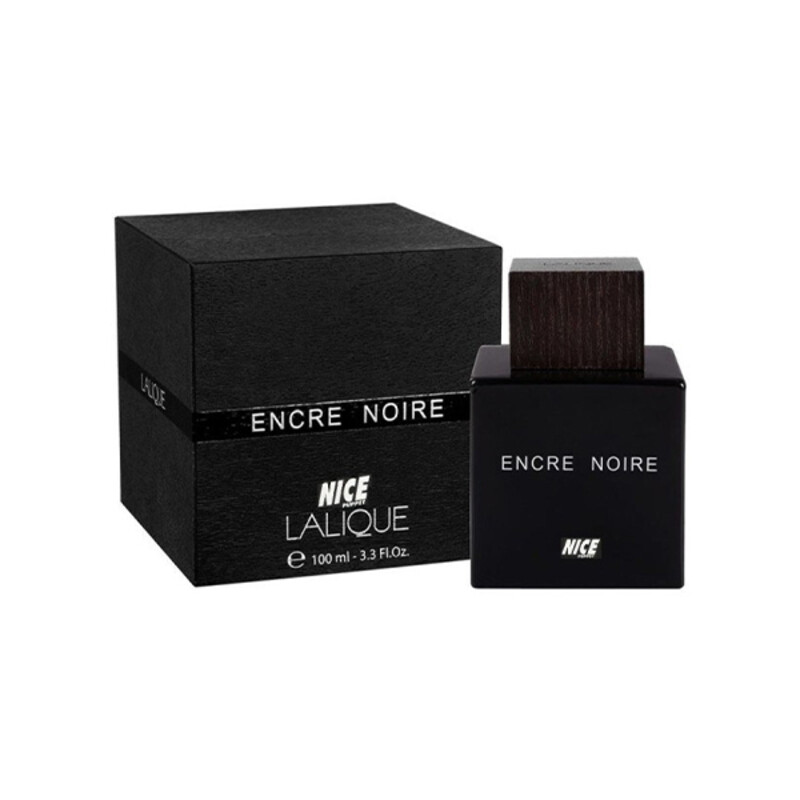 ادو پرفیوم مردانه نایس پاپت مدل Encre Noire Lalique با رایحه تلخ چوبی و ماندگاری بالا حجم 100ml