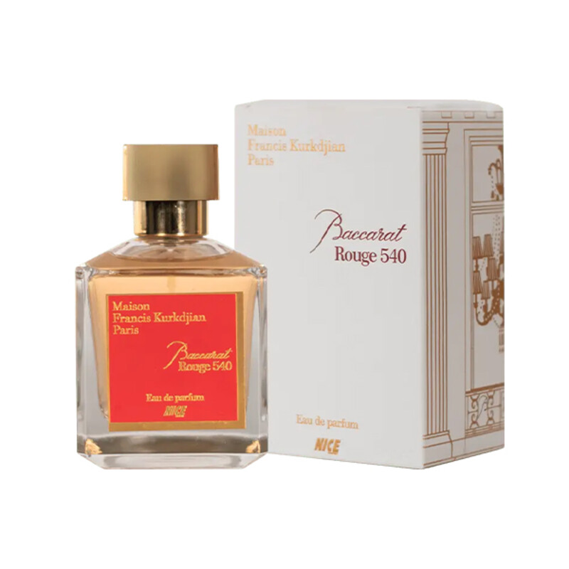 ادو پرفیوم یونیسکس نایس پاپت مدل Baccarat Rouge 540 با رایحه گرم و شیرین کهربایی چوبی حجم 100ml