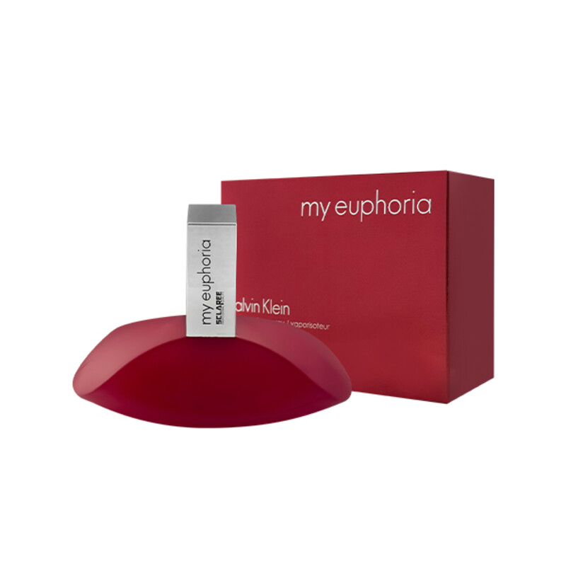 ادو پرفیوم زنانه اسکلاره مدل Calvin Klein My Euphoria با رایحه گرم و شیرین شرقی گلی حجم 100ml