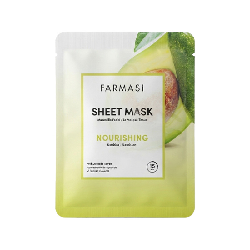 ماسک ورقه‌ای صورت فارماسی مدل Nourishing مغذی و آبرسان عمقی پوست وزن 28g