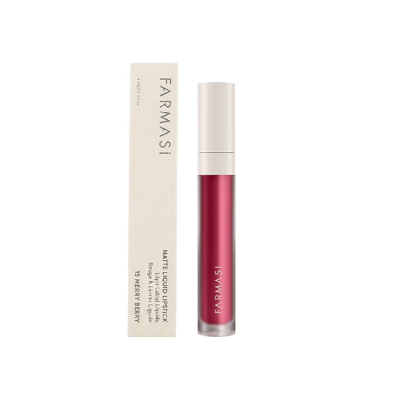 رژ لب مایع مات فارماسی مدل Matte Liquid Lipstick با ماندگاری بالا و بافت سبک حجم 4ml