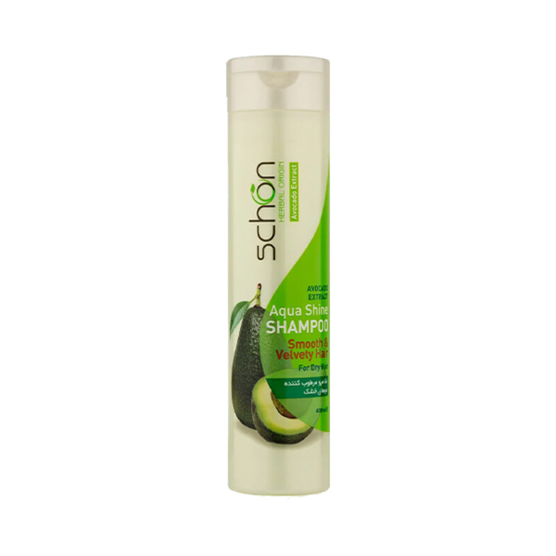 شامپو مرطوب‌کننده و تغذیه‌کننده شون مدل Avocado Extract مناسب موهای خشک و آسیب‌دیده حجم 400ml