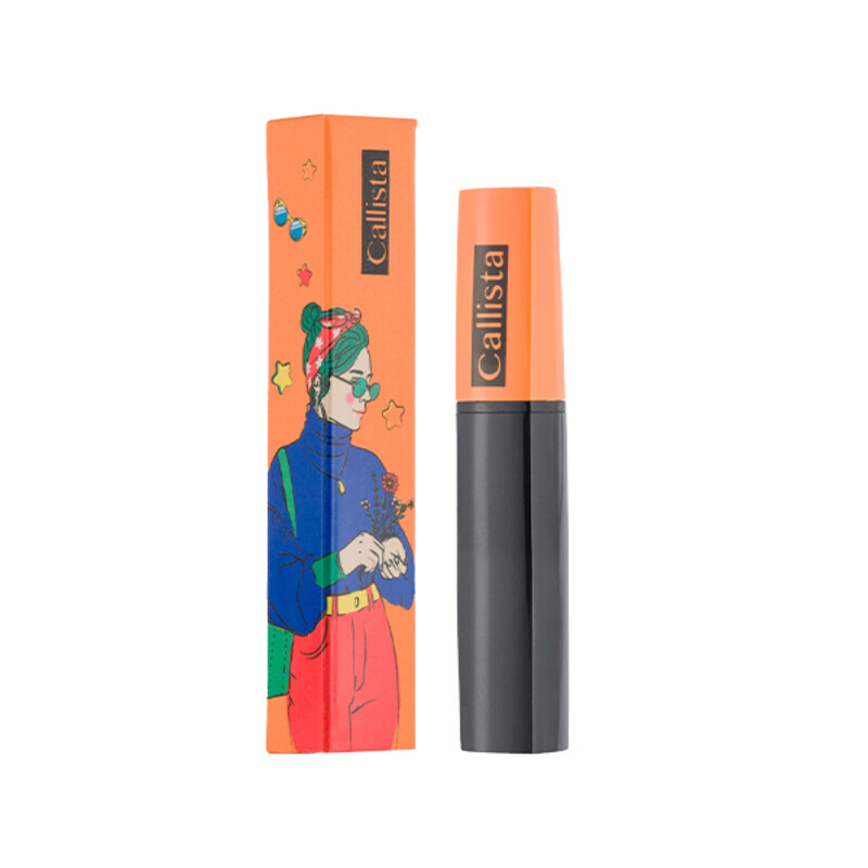 خط چشم مایع و مات کالیستا مدل Liner & Shaper با اپلیکاتور نمدی انعطاف‌پذیر و رنگدانه‌های مشکی غلیظ حجم ۹ میل