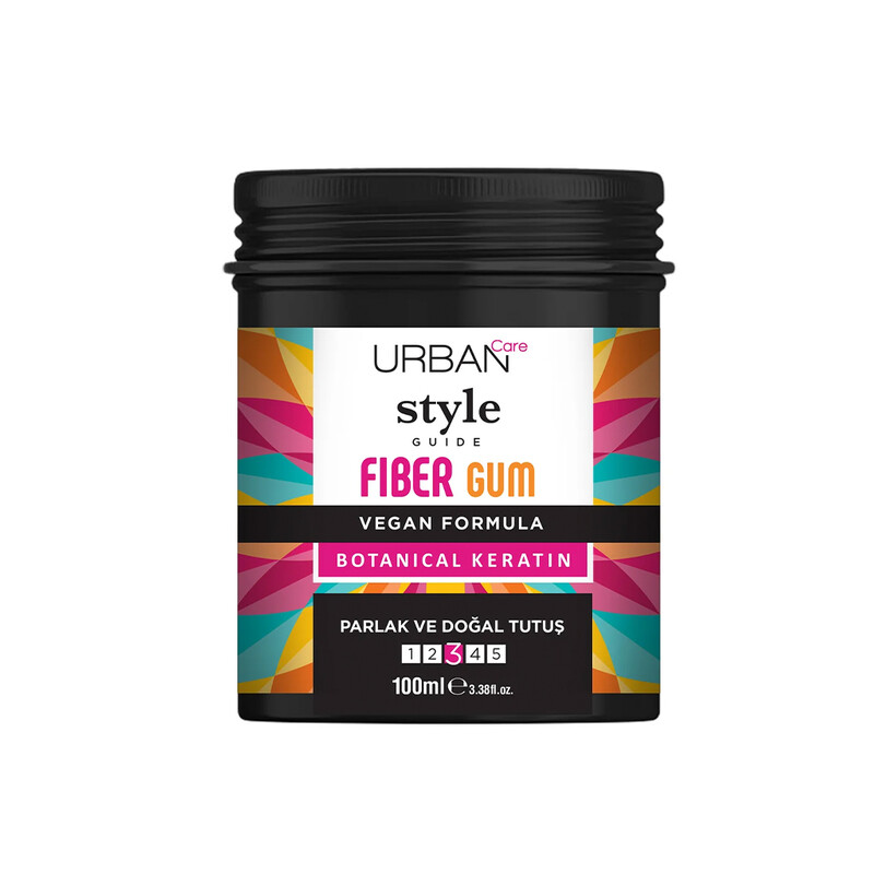 کرم مو اربن کر مدل FIBER GUM با کراتین گیاهی و قدرت نگهداری انعطاف‌پذیر حجم ۱۰۰ میل