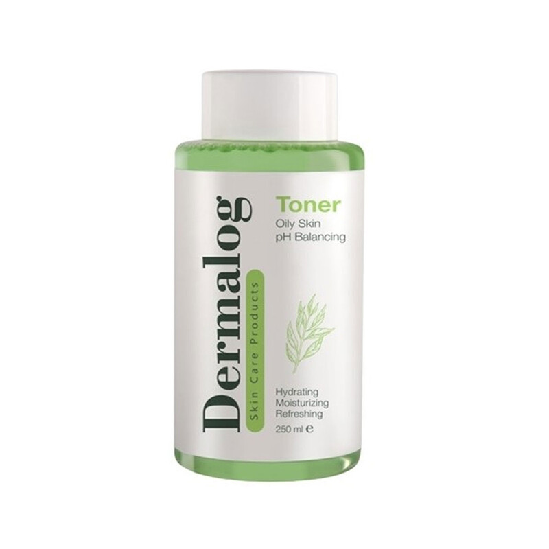 تونر پوست چرب درمالوگ مدل Facial Toner For Oily Skin کنترل سبوم و کاهش جوش حجم ۲۵۰ میل