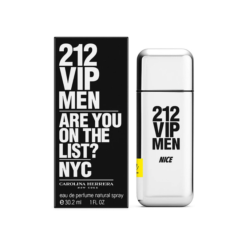 عطر مردانه نایس پاپت مدل 212 VIP MEN با رایحه تند و تلخ چوبی چرمی حجم ۳۰ میل
