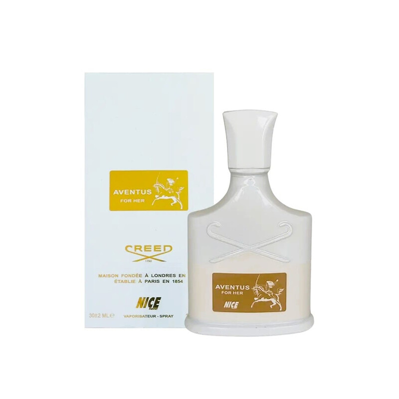 عطر جیبی زنانه نایس پاپت مدل CREED AVENTUS FOR HER با رایحه شیرین گلی چوبی میوه‌ای حجم ۳۰ میل