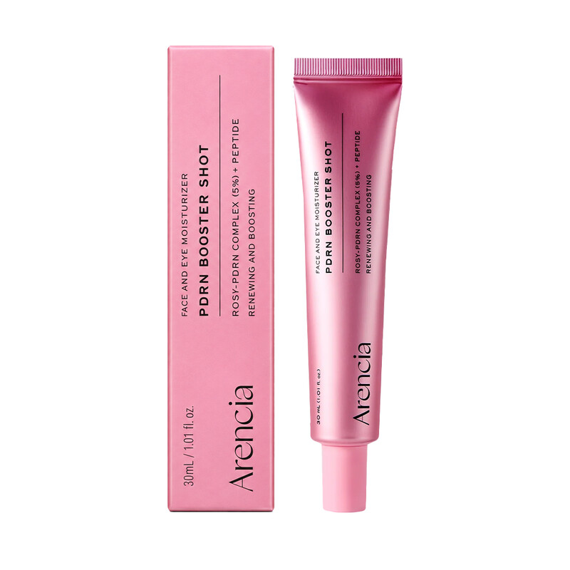 مرطوب کننده صورت و دور چشم آرنسیا مدل ROSY-PDRN 5% PEPTIDE حاوی کمپلکس ۵٪ و سه پپتید فعال حجم ۳۰ میل