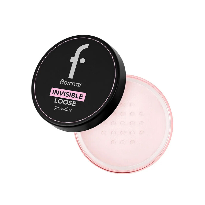 پودر فیکس فلورمار مدل Invisible Loose Bubble Gum کنترل کننده چربی و براقیت وزن ۱۵ گرم