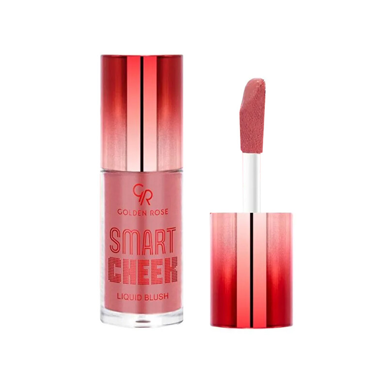 رژگونه مایع گلدن رز مدل SMART CHEEK با فرمولاسیون سبک و ماندگاری بالا حجم ۶ میل