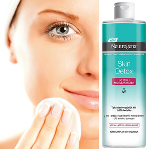 میسلار واتر نوتروژینا مدل Skin Detox حجم 400 میل