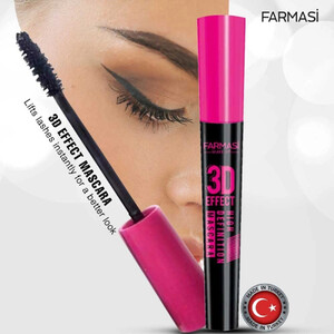 ریمل حجم دهنده و حالت دهنده فارماسی مدل 3D Effect حجم 10 میل
