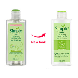 تونر آرامش بخش صورت سیمپل مدل Soothing Facial Toner  حجم 200 میل