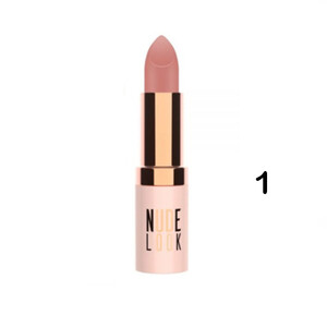 رژلب جامد مات گلدن رز مدل Nude Look
