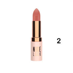رژلب جامد مات گلدن رز مدل Nude Look