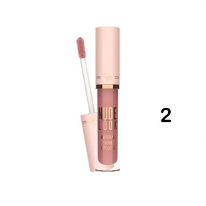 رژ لب مایع براق گلدن رز مدل Nude Look حجم 5 میل