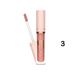 رژ لب مایع براق گلدن رز مدل Nude Look حجم 5 میل