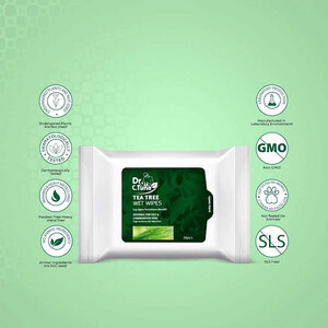 دستمال مرطوب پاک کننده آرایش فارماسی  مدل Tea Tree بسته 20 عددی