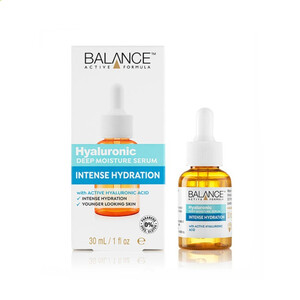 سرم آبرسان و مرطوب کننده عمیق بالانس مدل هیالورونیک اسید حجم 30 میل