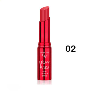 بالم لب رنگی گلدن رز مدل Glow Kiss دارای SPF15