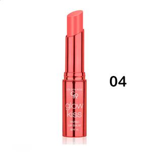بالم لب رنگی گلدن رز مدل Glow Kiss دارای SPF15