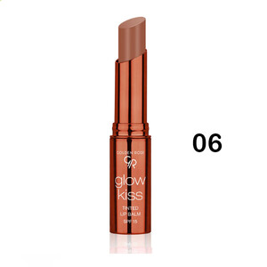بالم لب رنگی گلدن رز مدل Glow Kiss دارای SPF15