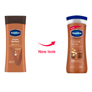 لوسیون بدن وازلین مدل Cocoa Glow