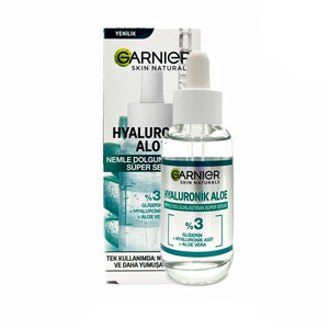 سرم آبرسان گارنیه مدل هیالورونیک اسید و آلوئه ورا حجم 30 میل