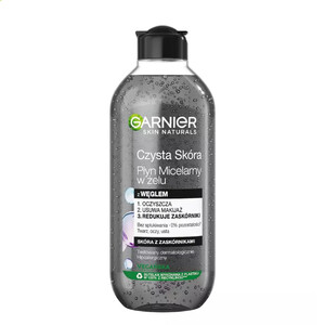 ژل میسلار گارنیه مدل Charcoal حجم 400 میل