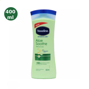 لوسیون بدن آلوئه ورا وازلین مدل Aloe Soothe