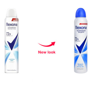 اسپری ضدتعریق زنانه با رایحه خنک رکسونا مدل Cotton Dry حجم 200 میل