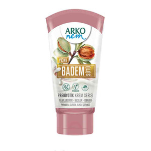 کرم مرطوب کننده تیوپی  آرکو حاوی شیر بادام حجم ۶۰ میل