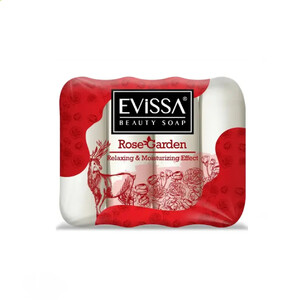 صابون با رایحه گل رز اویسا مدل Rose Garden بسته 4 عددی