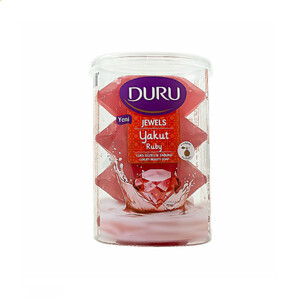 صابون یاقوت دورو لیوانی مدل Jewels بسته ۴ عددی