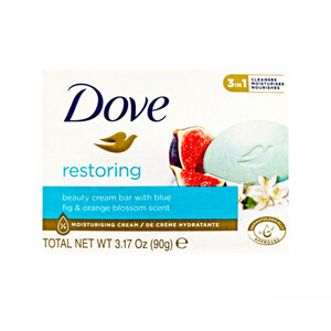 صابون با رایحه انجیر و شکوفه پرتقال داو مدل Restoring وزن ۹۰ گرم