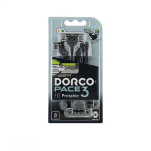 خودتراش سه لبه دورکو مدل Pace 3 بسته 6 عددی