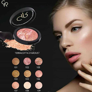 رژگونه گلدن رز حرفه‌ای